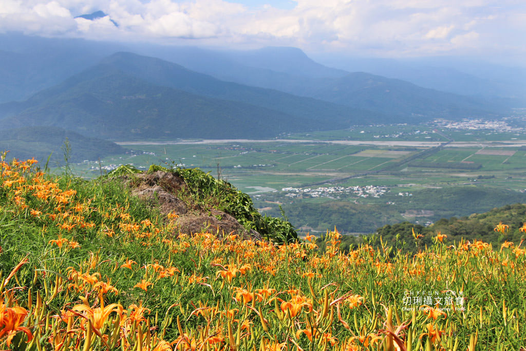 六十石山金針花海、花東縱谷、鹿蔥亭