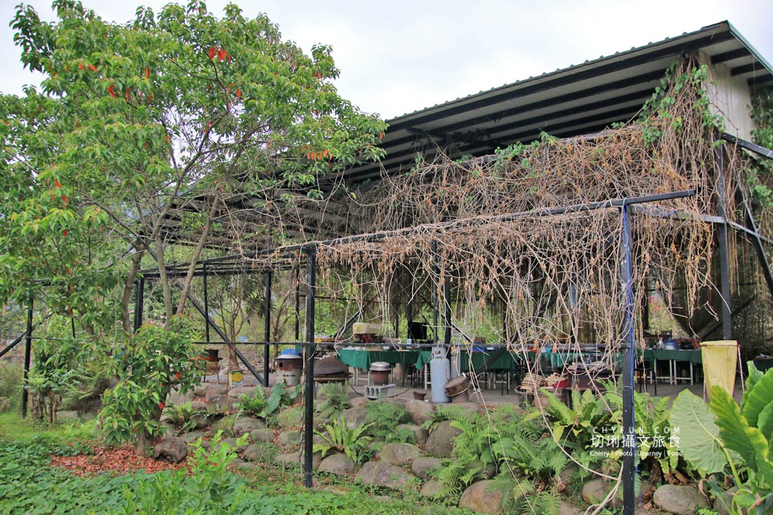 高雄｜六龜尹家有機農場饗食無菜單料理，體驗百果園、韭菜DIY感農村鄉村味