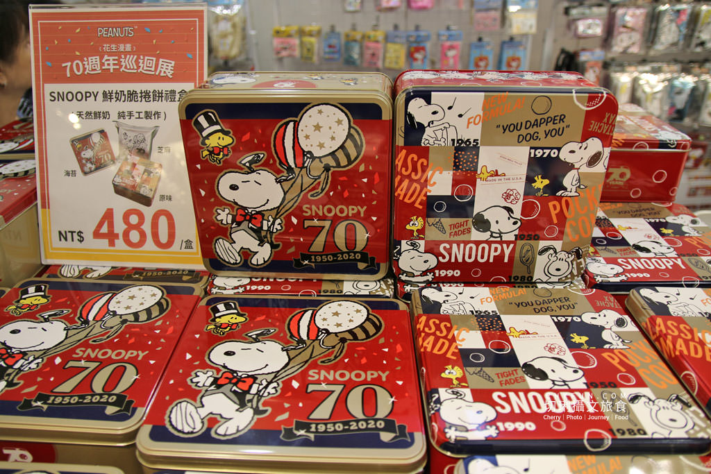 台南｜史努比70周年巡迴特展免費入場拍個夠，花生漫畫年代角色變化很有趣