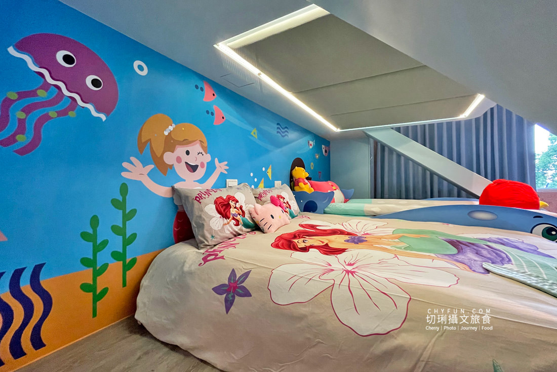 嘉義｜中埔親子民宿詩情夢幻城堡住宿，小朋友的玩樂天堂間間都是童話故事房