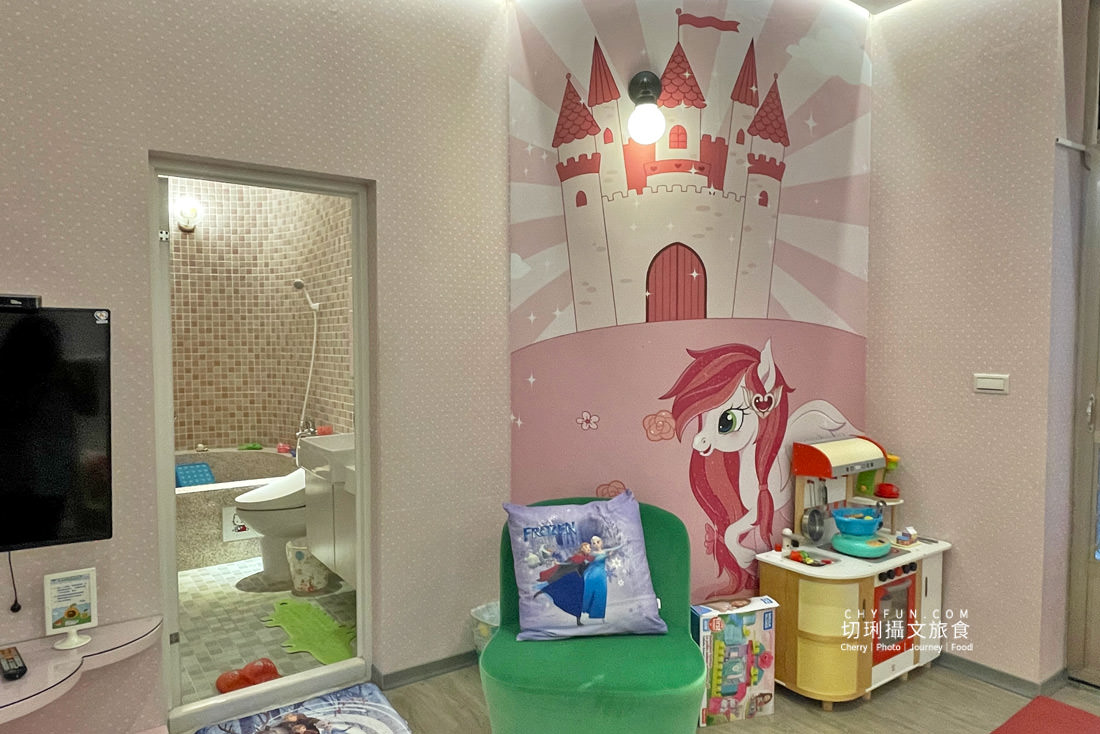 嘉義｜中埔親子民宿詩情夢幻城堡住宿，小朋友的玩樂天堂間間都是童話故事房