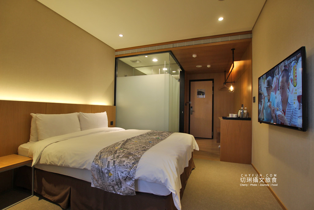 嘉義｜火車站前住宿亮點旅店，文青設計感館內設備餐廳美食多