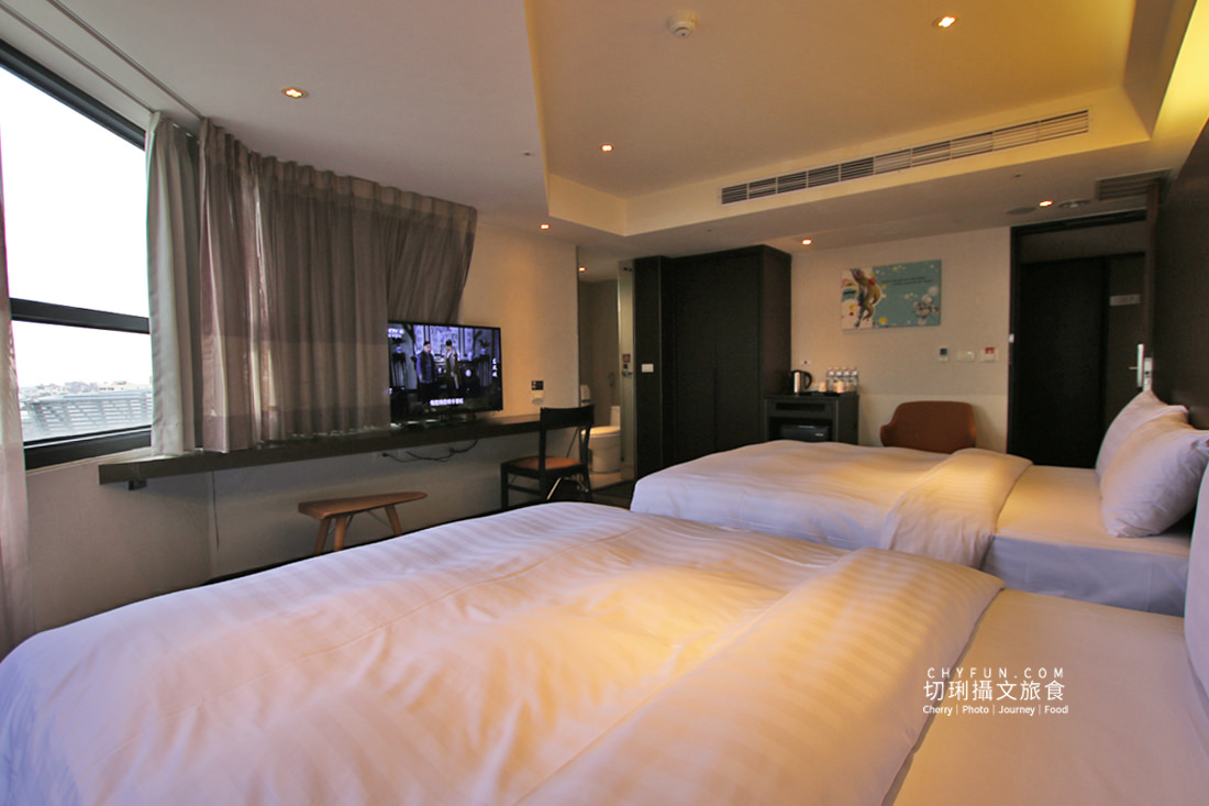 嘉義｜HOTEL HI垂楊店住宿鄰近嘉義火車站，現代新穎平價舒適差旅剛好