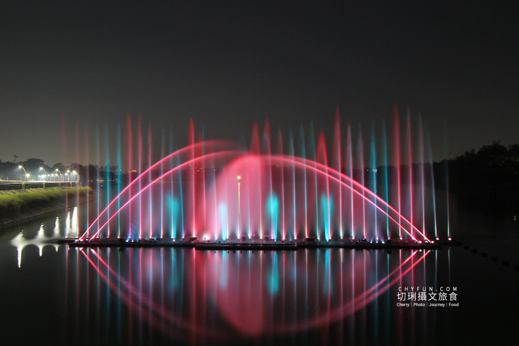 嘉義光林我嘉走讀小旅行夜遊諸羅城20－蘭潭賞水舞