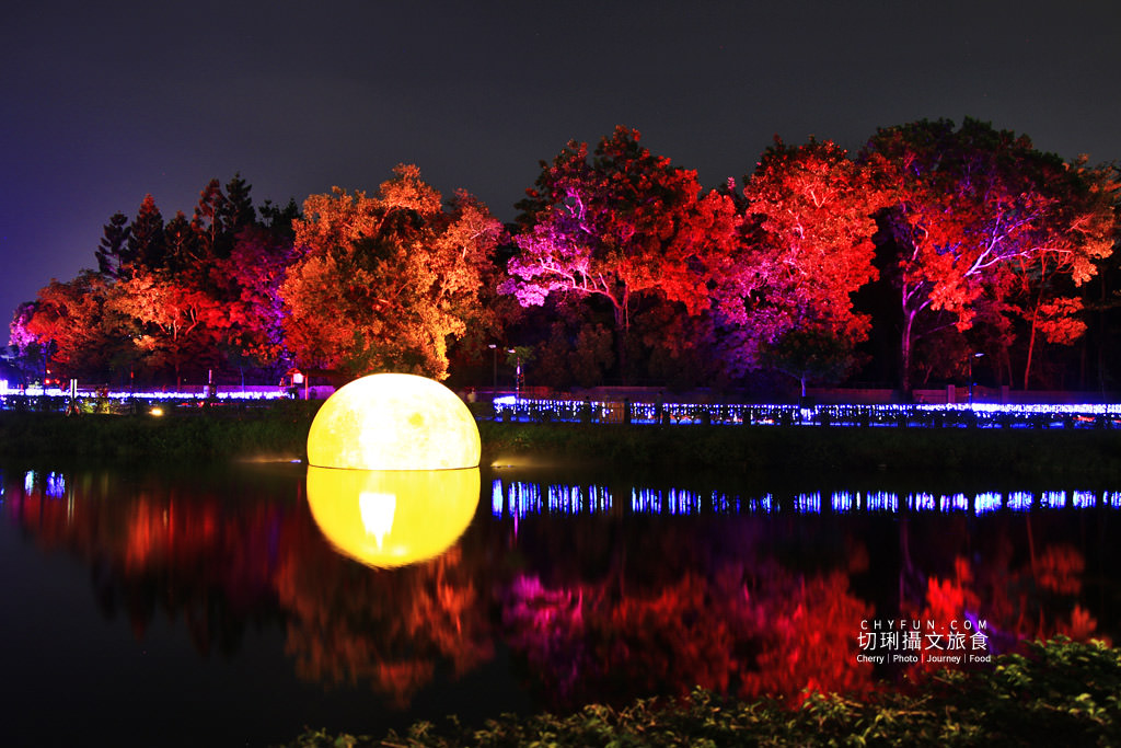 嘉義旅遊光織影舞北香湖公園11