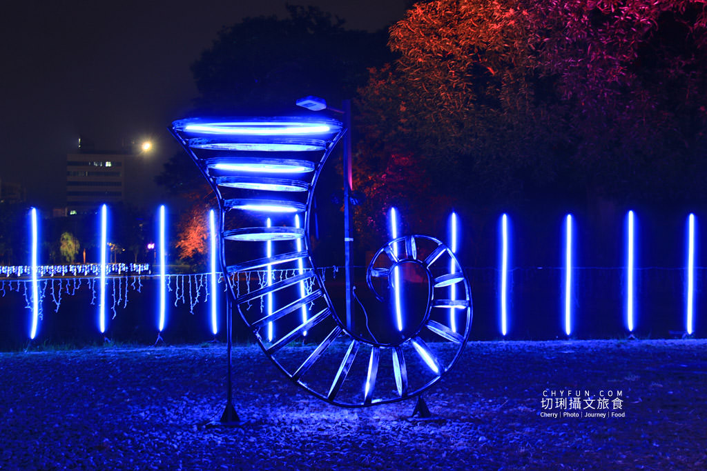 嘉義旅遊光織影舞北香湖公園18