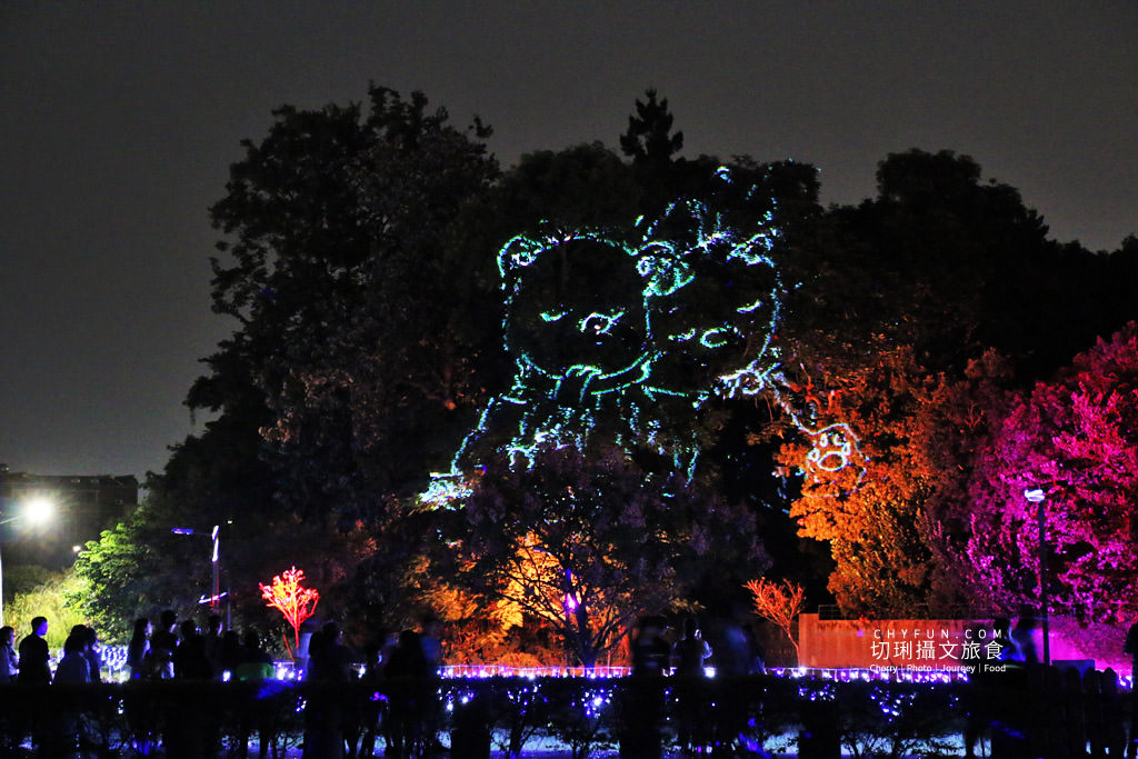 嘉義旅遊光織影舞北香湖公園21