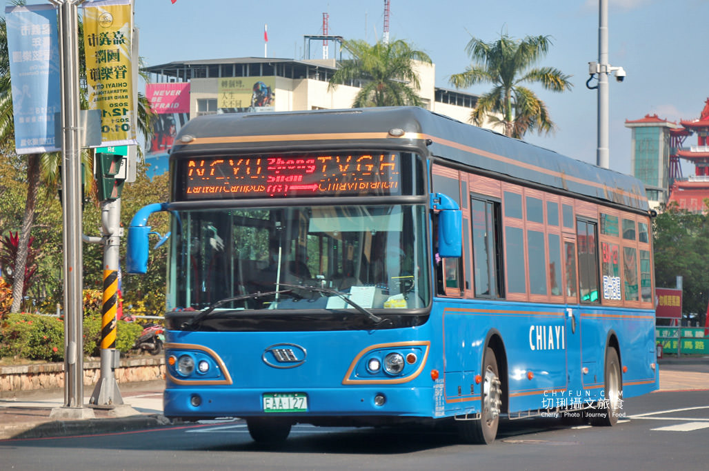 嘉義｜嘉義電動公車全新上路，三條路線輕鬆吃玩遊桃城