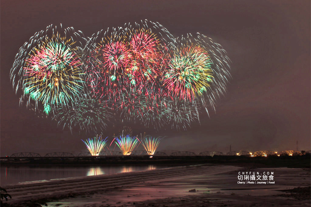 屏東｜國慶煙火屏東高雄夜晚絢麗，拍攝點交通活動資訊一次整理