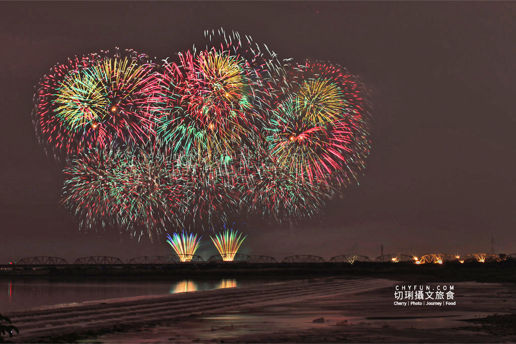 屏東｜國慶煙火屏東高雄夜晚絢麗，拍攝點交通活動資訊一次整理