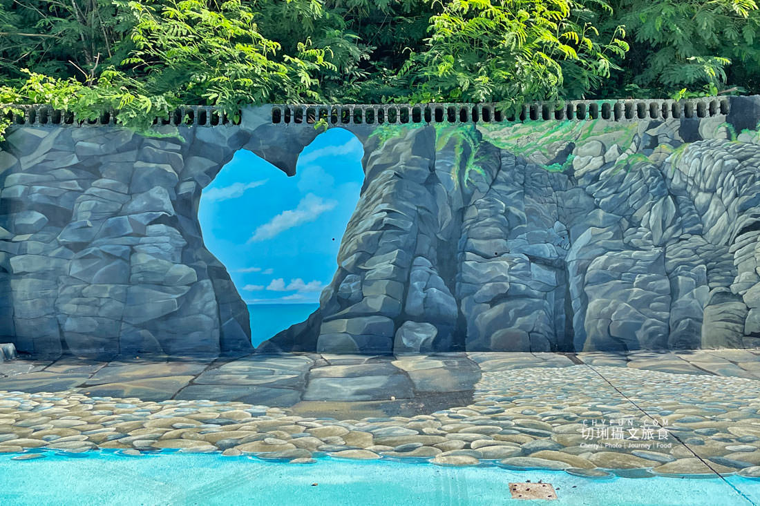 澎湖｜外垵海賊洞美麗的傳說愛心岩洞板狀裂岩，退潮來賞石觀浪獨享靜謐地