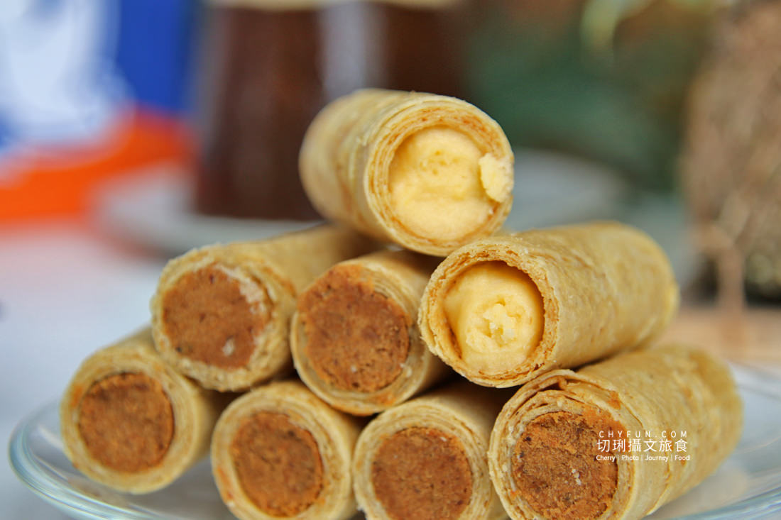 高雄｜實心蛋捲高雄新開幕，脆口的真材實料送禮推薦、過年禮盒、中秋禮盒