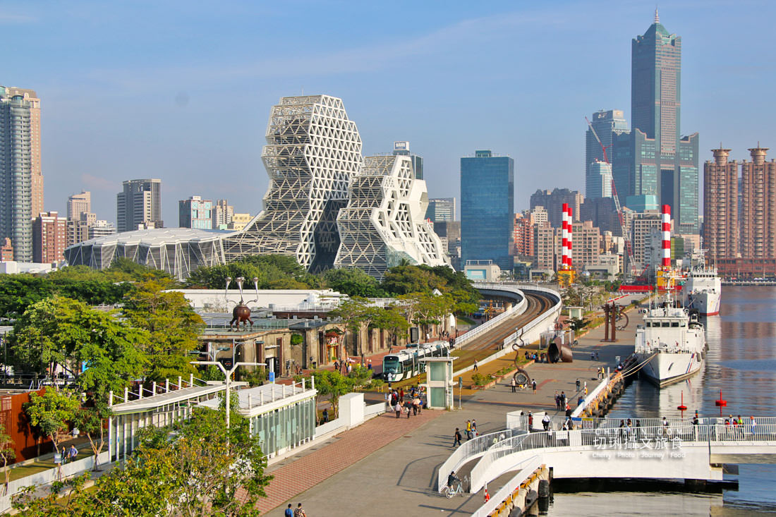 搭輕軌遊高雄｜高雄輕軌怎麼搭搭來各站玩景點吃美食，走趟高雄輕軌一日遊