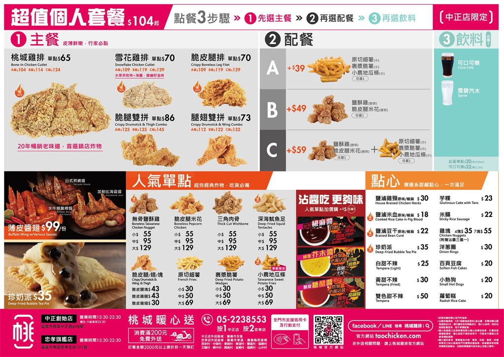 嘉義｜桃城雞排炸全雞中正創始店，在地經營多年鹹酥雞鮮嫩不乾柴