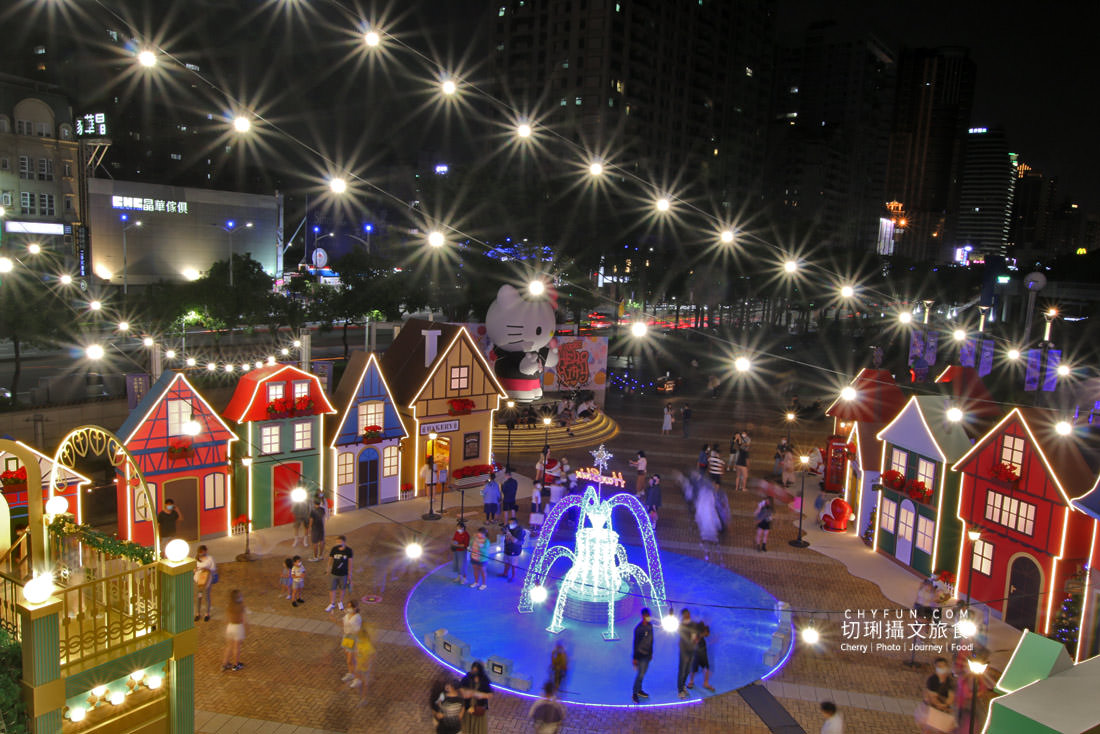 高雄｜迷你版歐洲小鎮現身漢神巨蛋慶耶誕，多款彩色屋好美好拍週年慶好好買