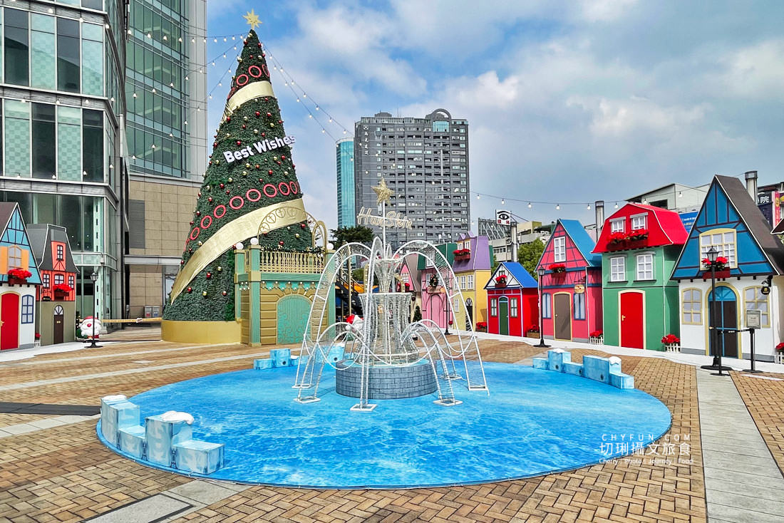 高雄｜迷你版歐洲小鎮現身漢神巨蛋慶耶誕，多款彩色屋好美好拍週年慶好好買