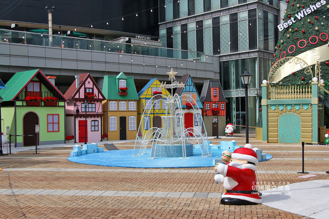 高雄｜迷你版歐洲小鎮現身漢神巨蛋慶耶誕，多款彩色屋好美好拍週年慶好好買