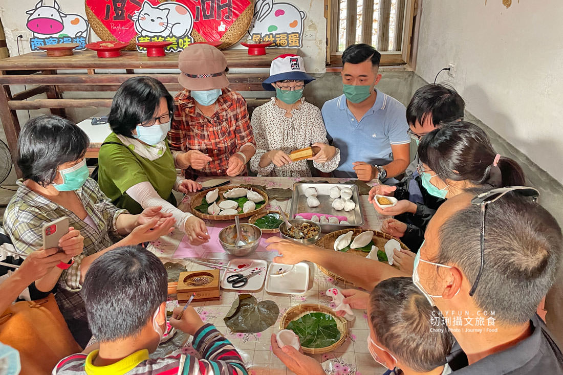 澎湖｜澎湖冬至雞母狗菜繭應景米食不能少，到南寮體驗在地的冬至餐桌