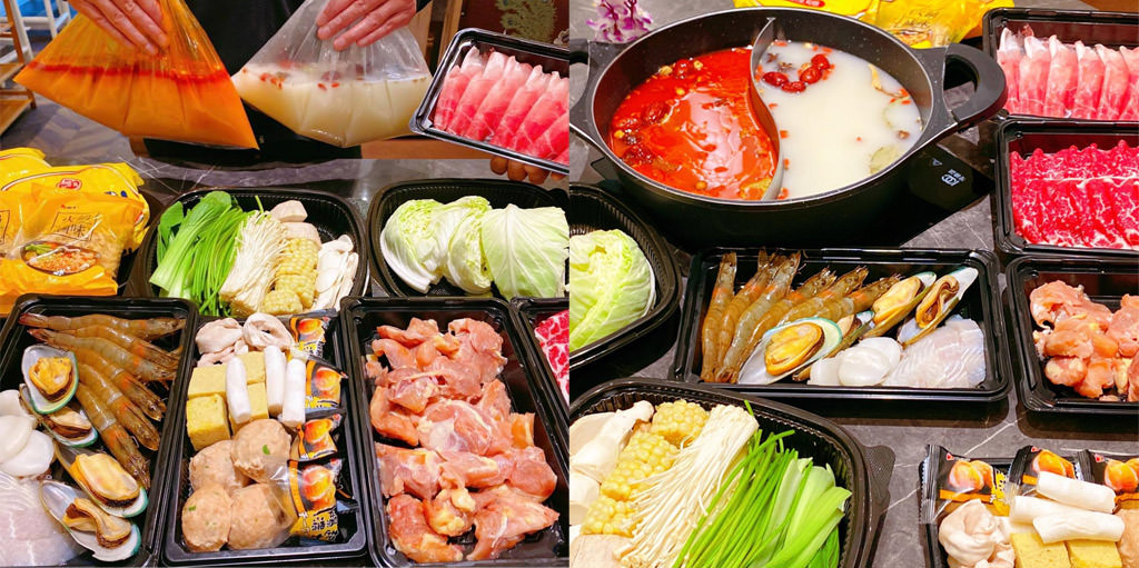 澎湖外帶外送火鍋防疫鍋物｜巴適麻辣鍋免費外送套餐吃飽飽，鴛鴦鍋還借你