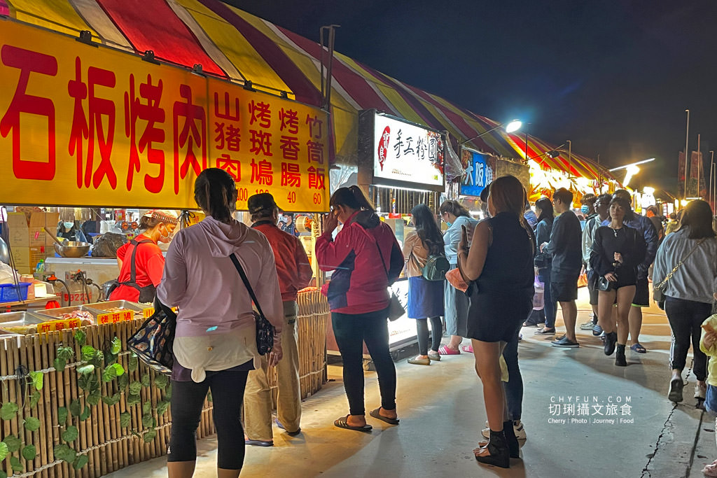 澎湖｜幸福小夜市2021花火節期間再度開張，來找文澳祖師爺逛夜市
