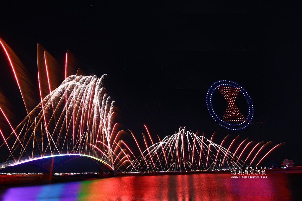 澎湖｜澎湖花火節漫威2020開幕，壯觀漫威宇宙300台無人機搭壯觀絢麗煙花