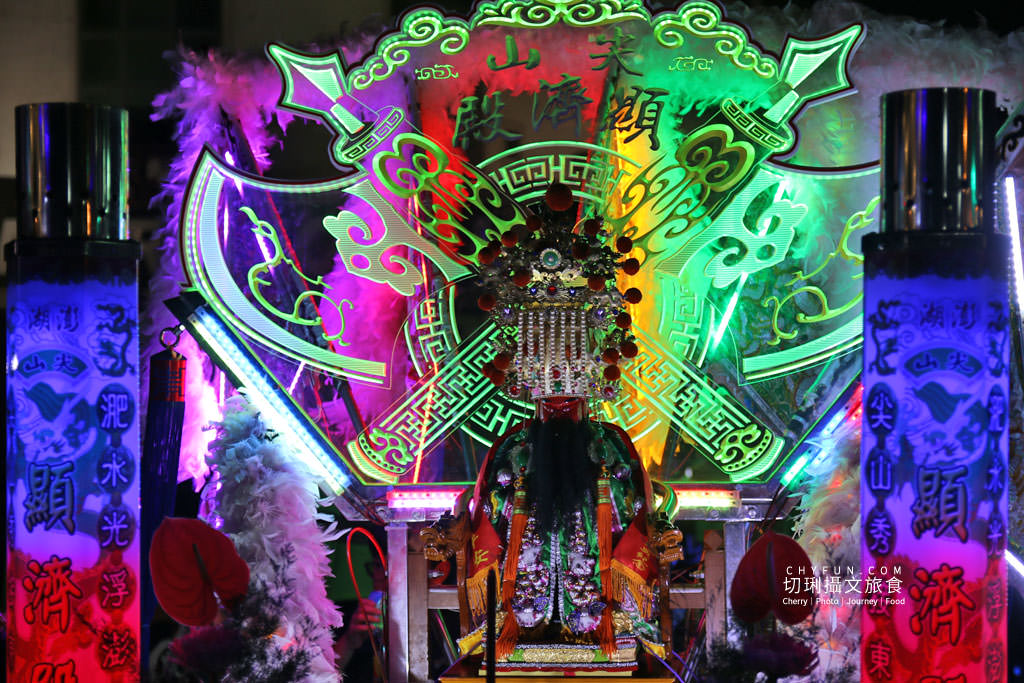 澎湖｜武轎踩街歡樂慶花火，超炫電子武轎聲光效果十足鬧市區