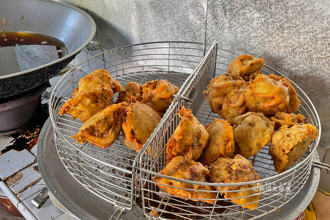 澎湖｜大池炸粿鯊魚排真材實料只要銅板價，就能吃到在地特色的低調下午茶點心