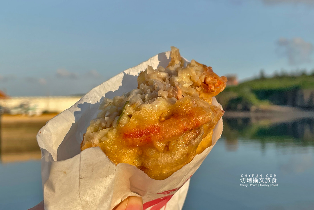 澎湖｜大池炸粿鯊魚排真材實料只要銅板價，就能吃到在地特色的低調下午茶點心