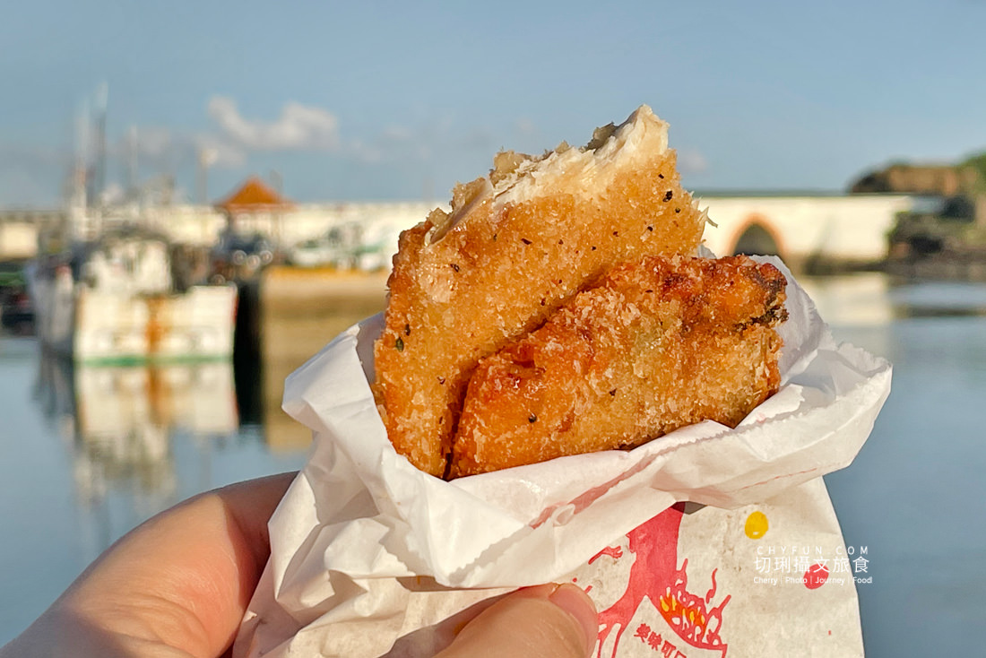 澎湖｜大池炸粿鯊魚排真材實料只要銅板價，就能吃到在地特色的低調下午茶點心