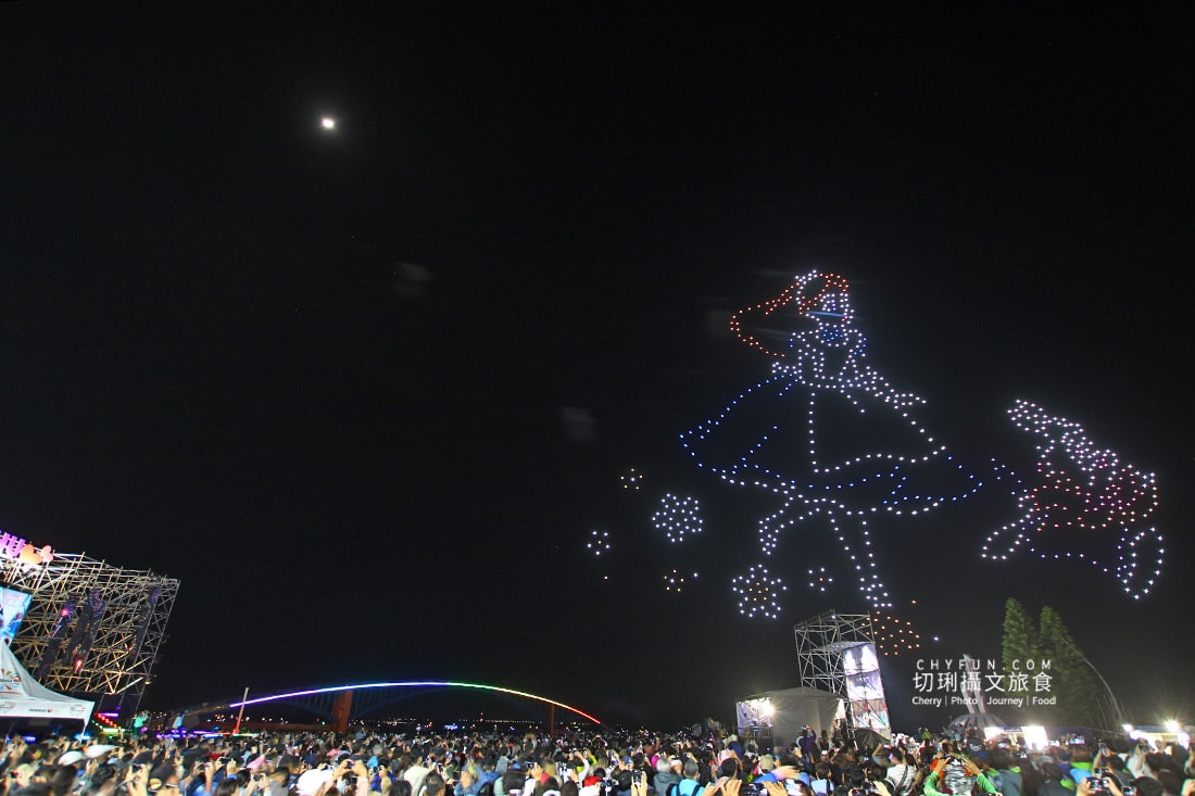 澎湖|澎湖花火節 X 迪士尼100周年,首場迪士尼無人機秀十全十美可愛極了 - 第11張圖 澎湖|澎湖花火節 X 迪士尼100周年,首場迪士尼無人機秀十全十美可愛極了