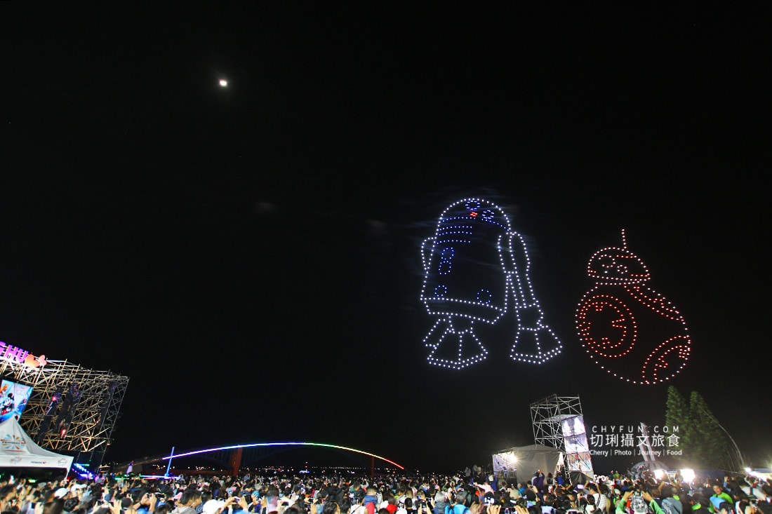 澎湖|澎湖花火節 X 迪士尼100周年,首場迪士尼無人機秀十全十美可愛極了 - 第15張圖 澎湖|澎湖花火節 X 迪士尼100周年,首場迪士尼無人機秀十全十美可愛極了