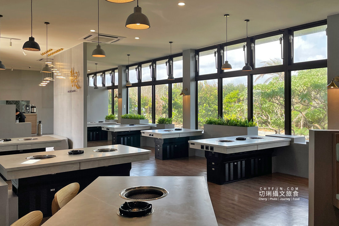 澎湖｜青灣仙人掌公園青炙燒烤環境舒適清幽，精緻海鮮燒肉輕鬆吃