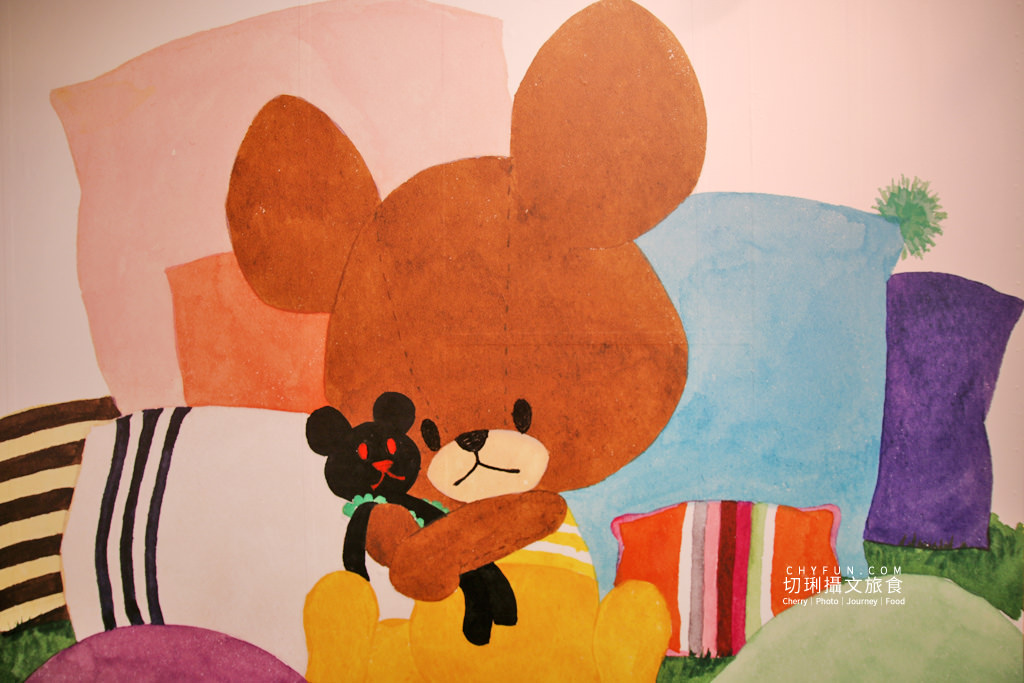 高雄｜小熊學校2020到夢時代開展，花廊熱氣球咖啡杯粉嫩拍