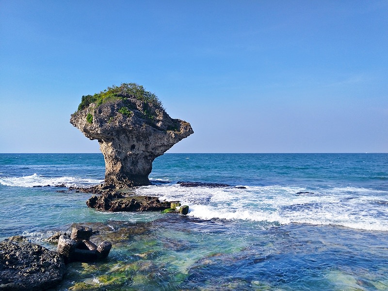 小琉球liuqiu環島浮潛15花瓶岩