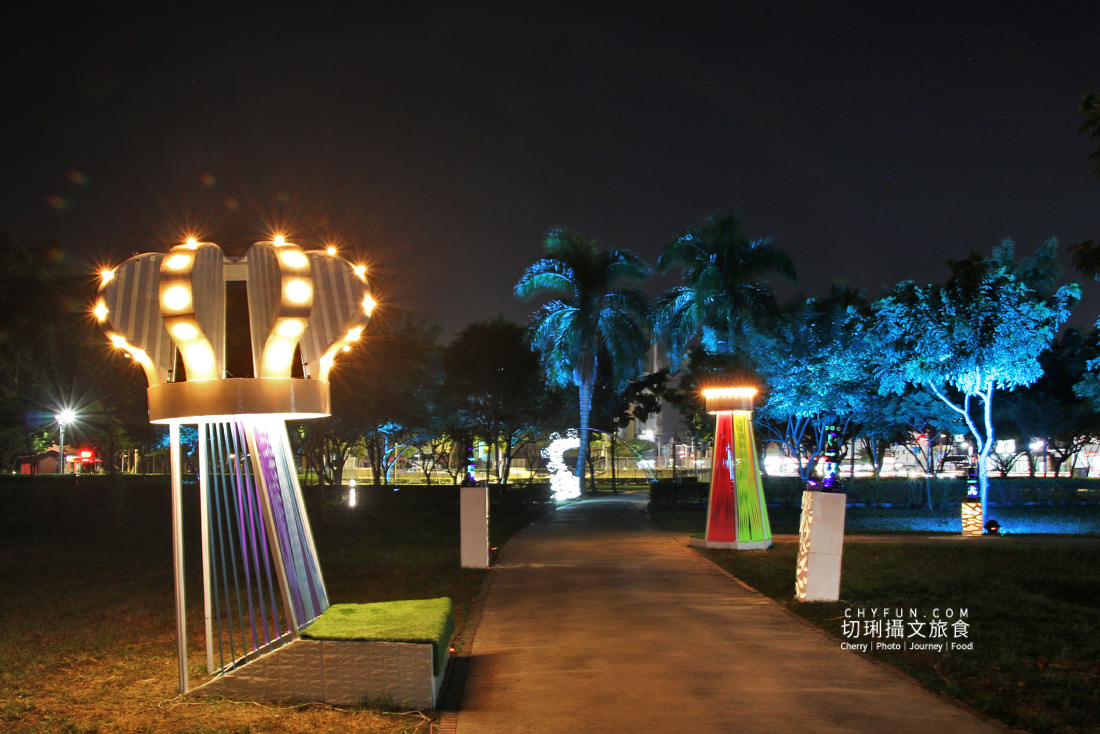 嘉義｜2021光織影舞點亮北香湖KANO兩園區，兩組藝術展兩個月（內含拍照Tip）