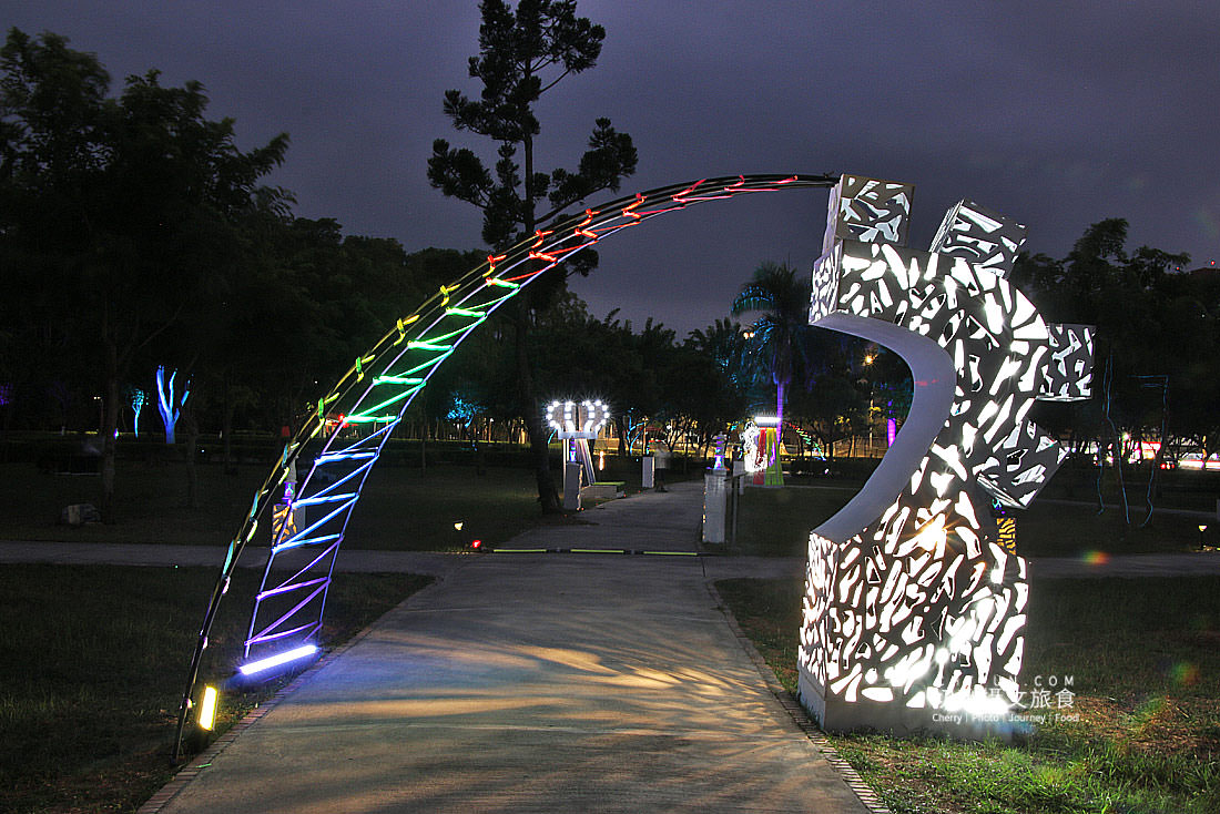 嘉義｜2021光織影舞點亮北香湖KANO兩園區，兩組藝術展兩個月（內含拍照Tip）