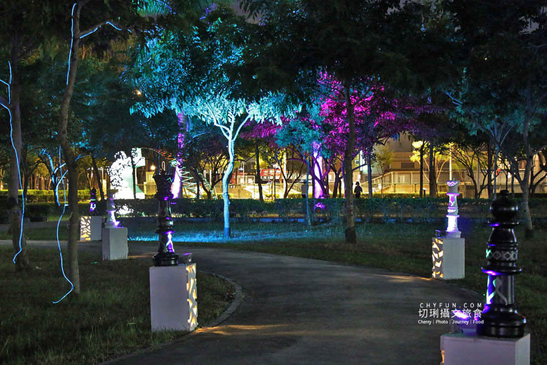 嘉義｜2021光織影舞點亮北香湖KANO兩園區，兩組藝術展兩個月（內含拍照Tip）