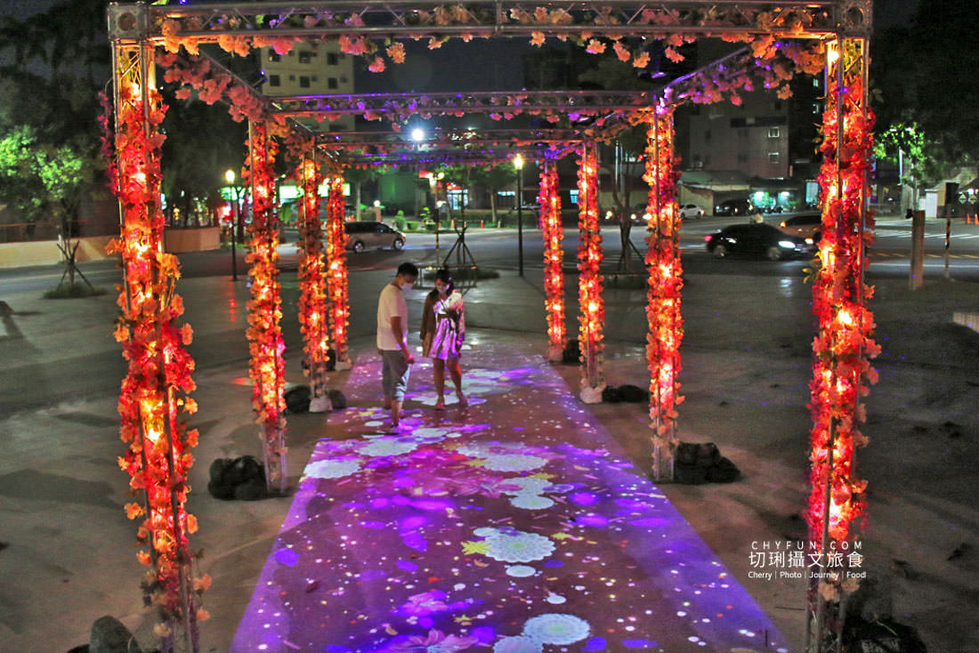 嘉義｜2021光織影舞點亮北香湖KANO兩園區，兩組藝術展兩個月（內含拍照Tip）