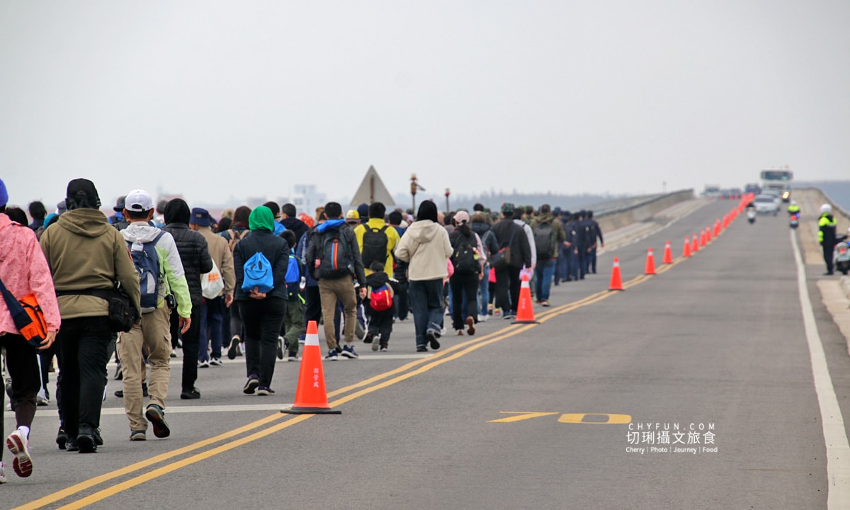 澎湖｜澎湖大行軍逆風向前行，齊步走過跨海大橋聚首東昌營區