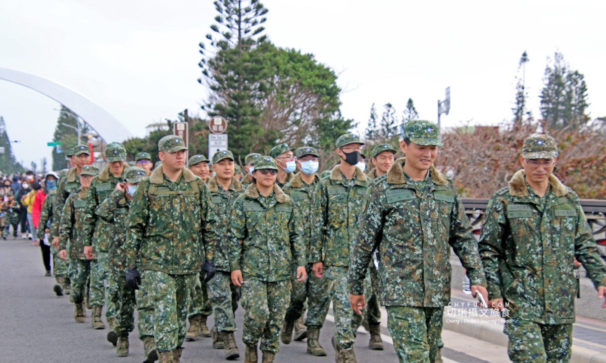 澎湖｜澎湖大行軍逆風向前行，齊步走過跨海大橋聚首東昌營區