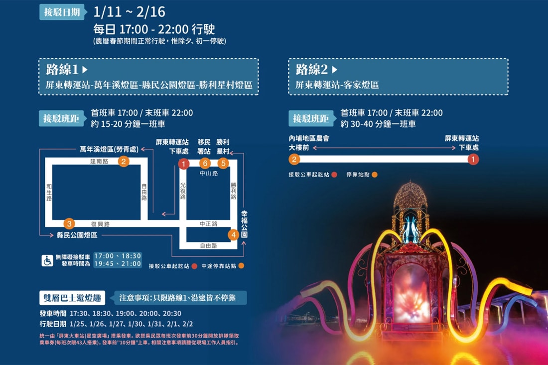 屏東｜2025屏東燈節四大燈區，四種視覺饗宴體現屏東之美