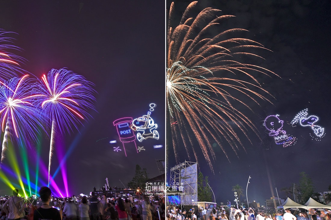 澎湖|澎湖花火節超萌史努比無人機,僅十場主場秀共三套圖 - 第1張圖 澎湖|澎湖花火節超萌史努比無人機,僅十場主場秀共三套圖