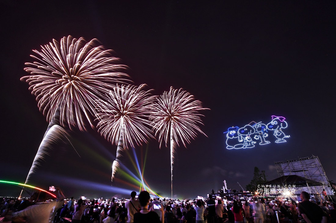 澎湖|澎湖花火節超萌史努比無人機,僅十場主場秀共三套圖 - 第17張圖 澎湖|澎湖花火節超萌史努比無人機,僅十場主場秀共三套圖