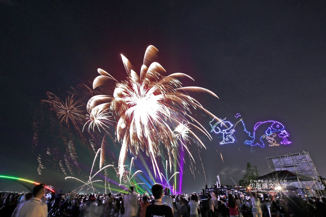 澎湖|澎湖花火節超萌史努比無人機,僅十場主場秀共三套圖 - 第25張圖 澎湖|澎湖花火節超萌史努比無人機,僅十場主場秀共三套圖