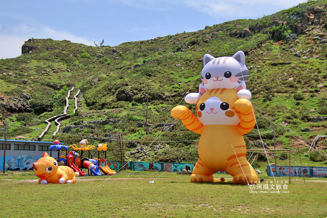 2025 金色雙島藝術祭最萌亮點！巨型貓咪氣偶現身虎井島可愛度爆擊