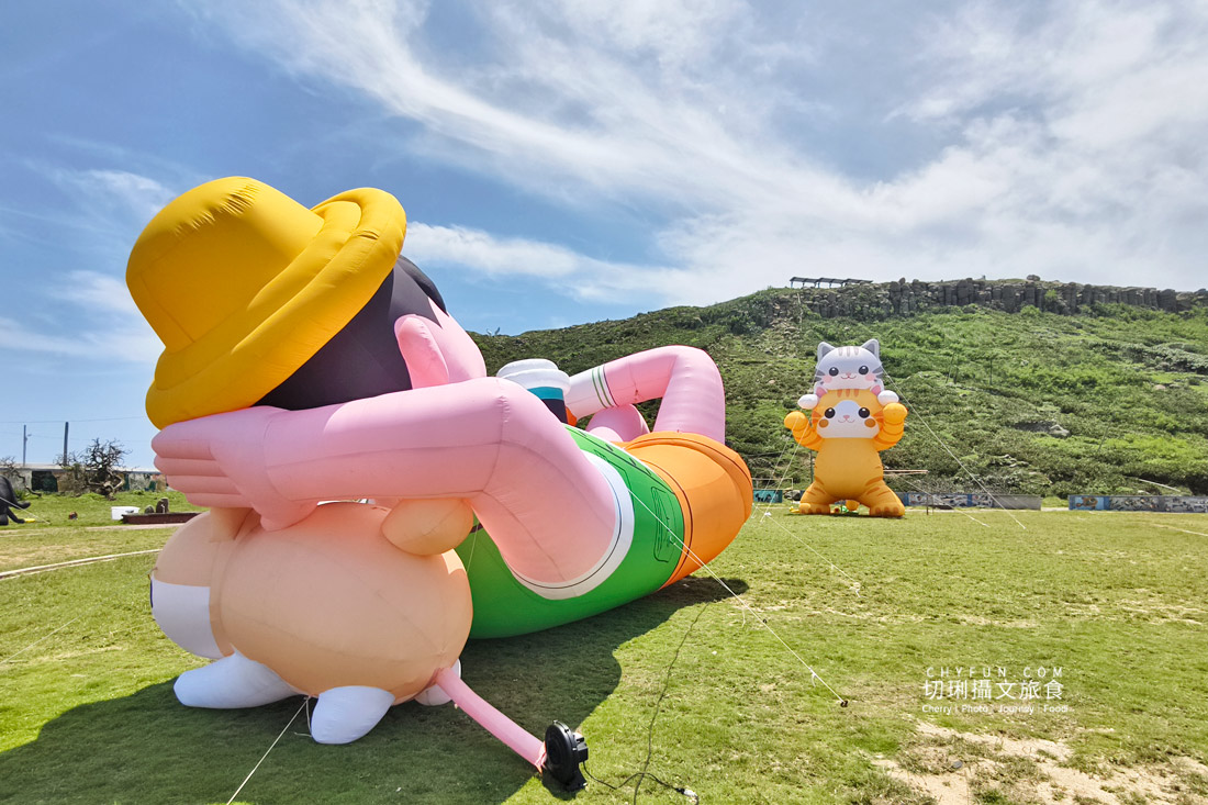 2025 金色雙島藝術祭最萌亮點！巨型貓咪氣偶現身虎井島可愛度爆擊