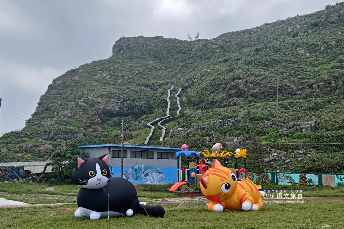 2025 金色雙島藝術祭最萌亮點！巨型貓咪氣偶現身虎井島可愛度爆擊