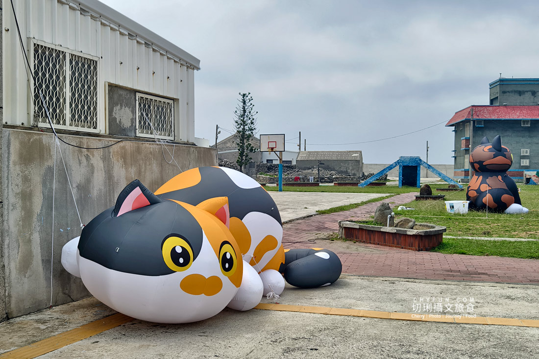2025 金色雙島藝術祭最萌亮點！巨型貓咪氣偶現身虎井島可愛度爆擊