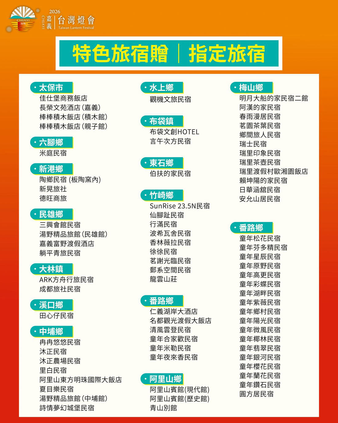 2026台灣燈會在嘉義，時間、展區、必看亮點一次看懂的嘉義燈會懶人包