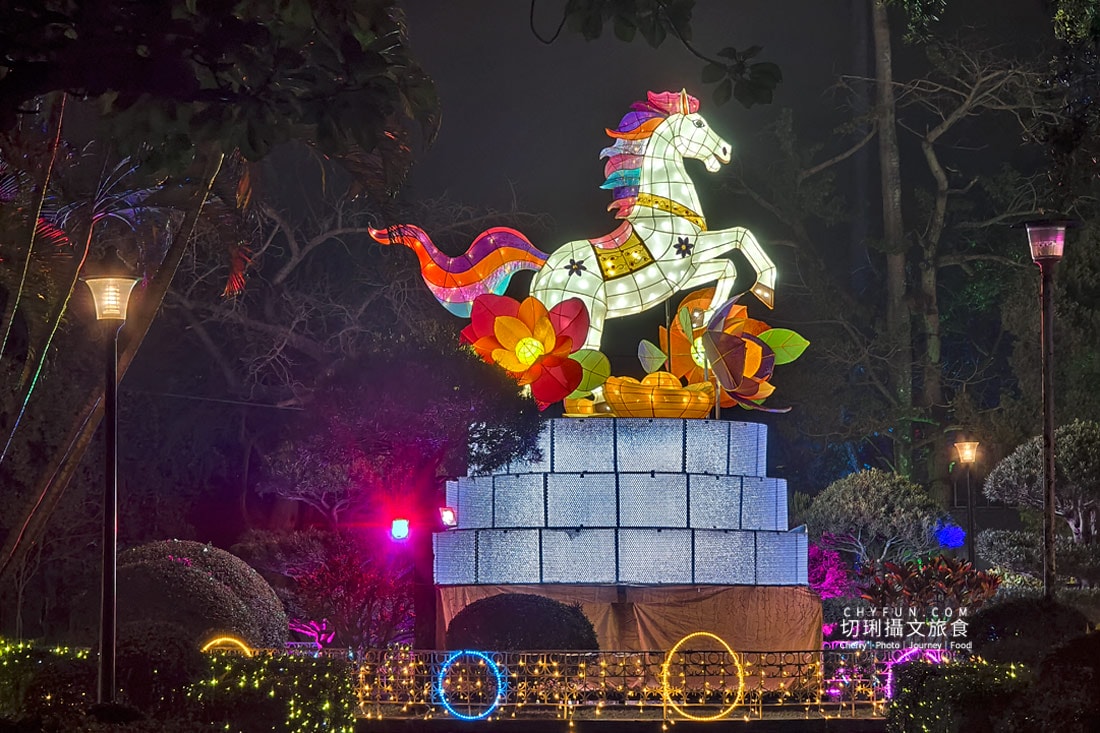 2026虎尾燈會燈火點亮糖都夜色，在同心公園與福安宮之間漫步過年